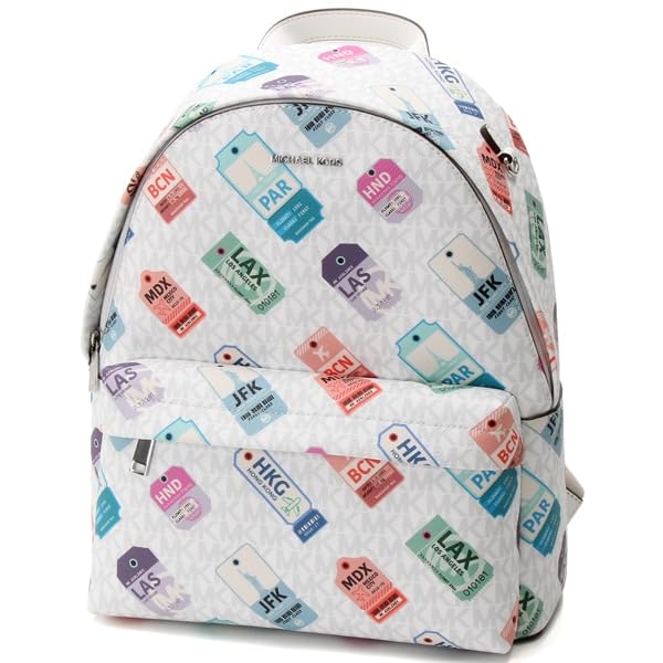 Michael Kors Slater Printed Signature Logo Backpack