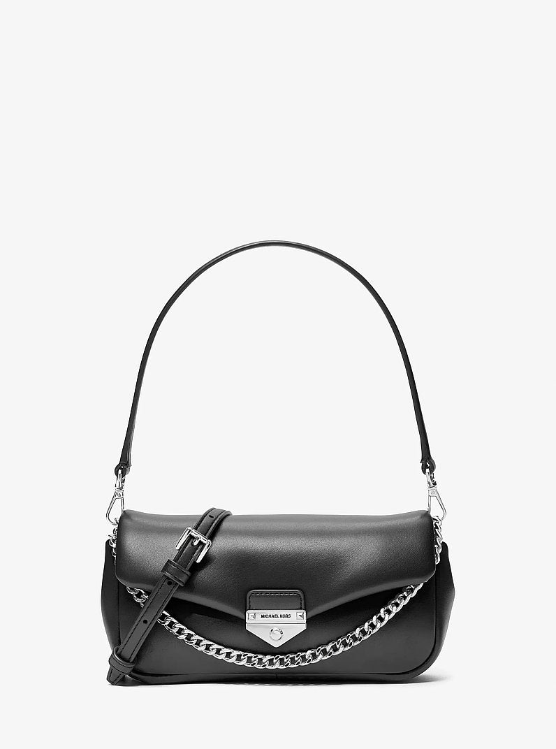 Soho Small Convertible Crossbody Bag in BLACK | Michael Kors
