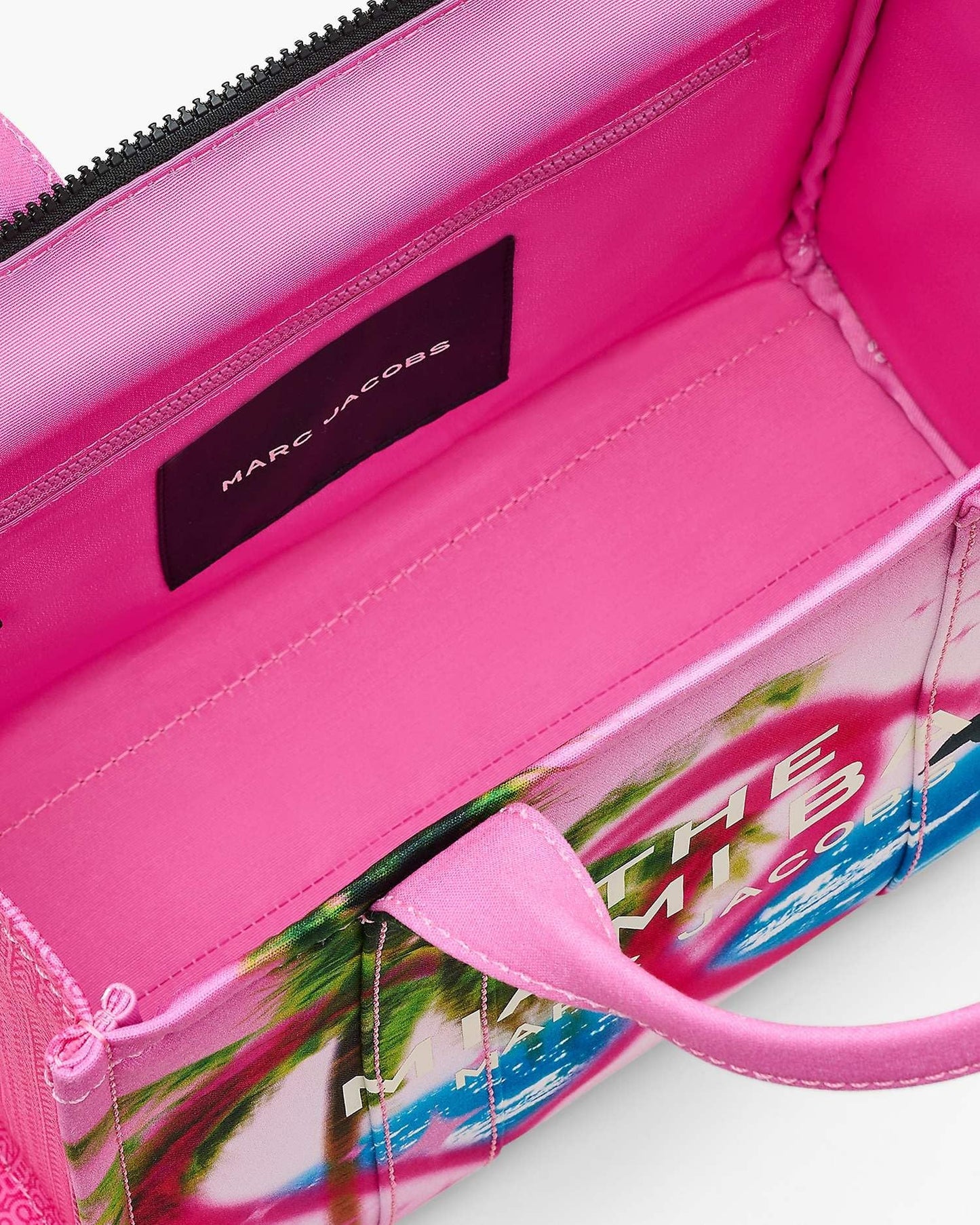 Marc Jacobs The City Tote lona média com alça transversal