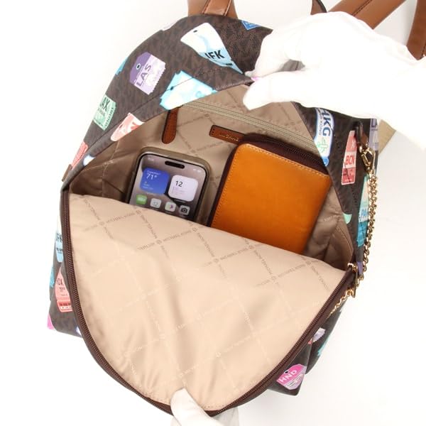 Michael Kors Slater Printed Signature Logo Backpack