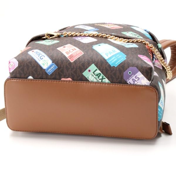 Michael Kors Slater Printed Signature Logo Backpack