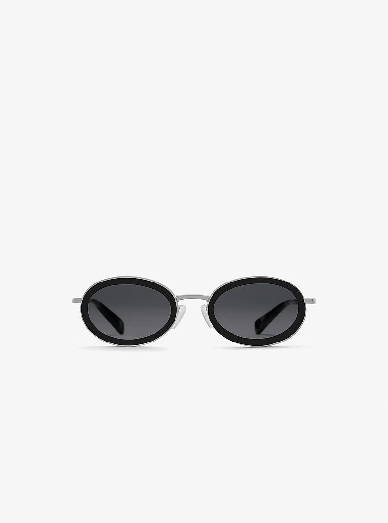 Óculos de Sol Michael Kors Camden Sunglasses, Metal, cor Preto, vista frontal | Original Exports