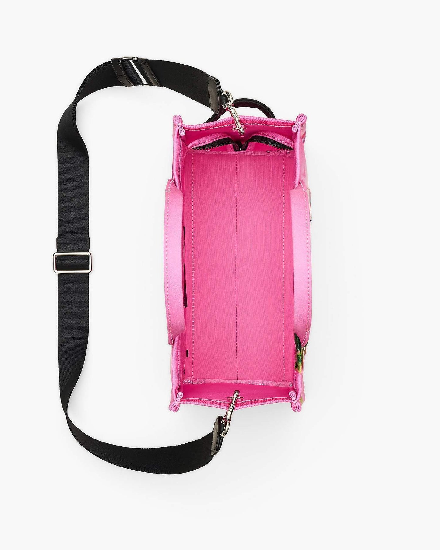 Marc Jacobs The City Tote lona média com alça transversal