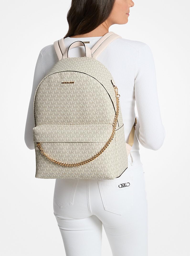 Michael Kors Slater Printed Signature Logo Backpack