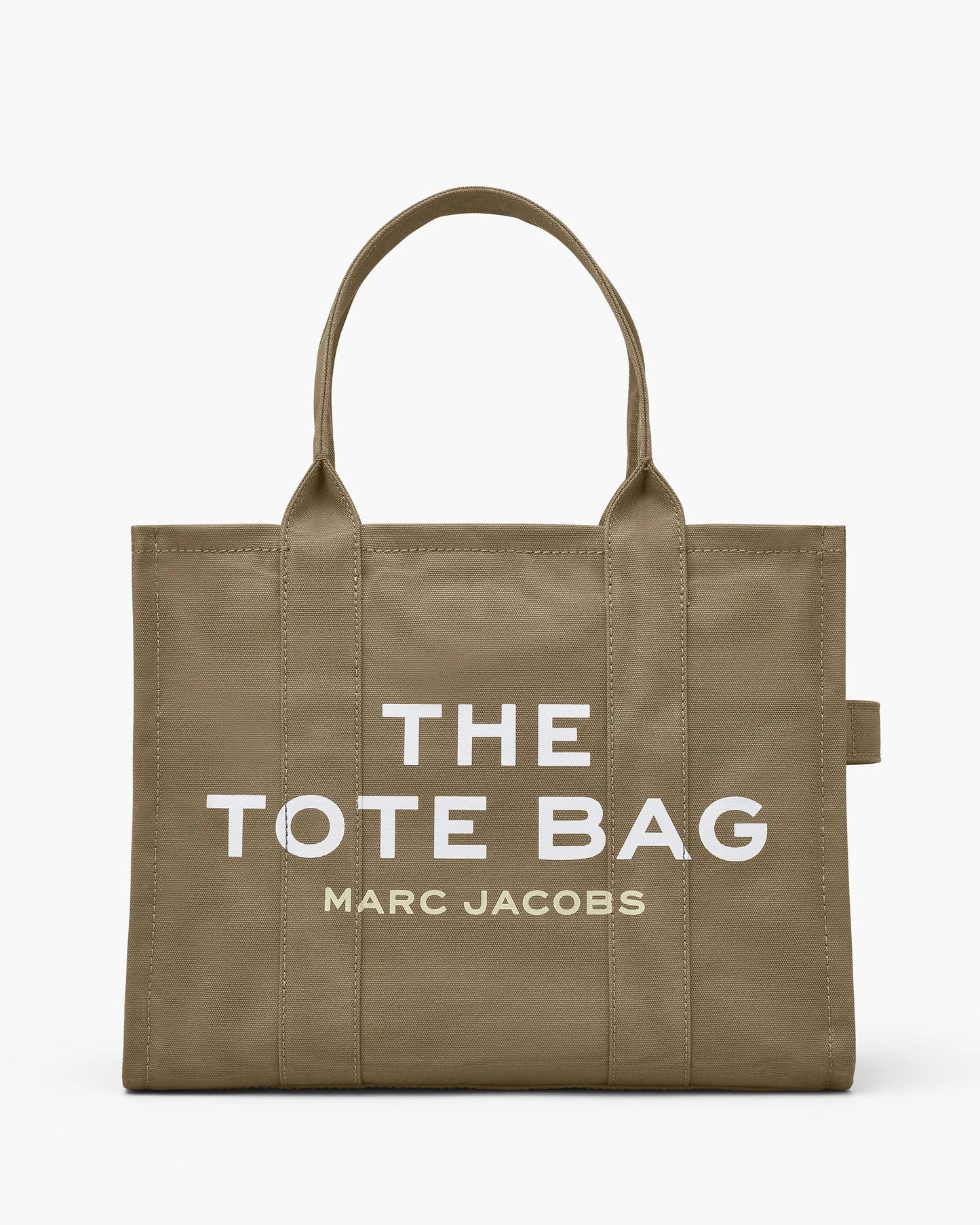 Bolsa Marc Jacobs The Canvas Large Tote Bag, Lona de Algodão, cor Verde Ardósia, vista frontal | Original Exports