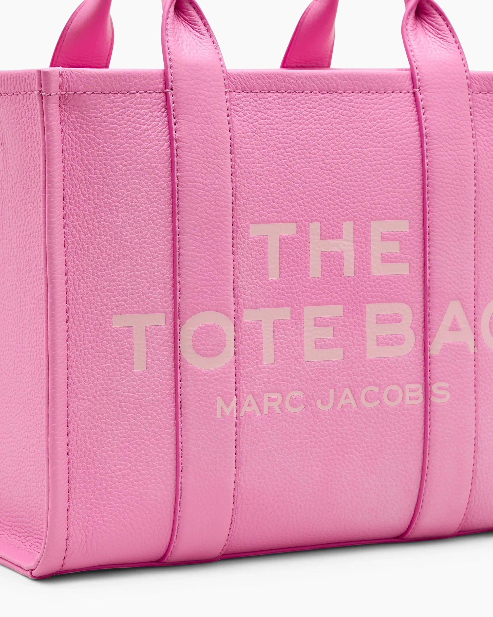 Bolsa Marc Jacobs The Leather Medium Tote Bag, Couro Legítimo, cor Rosa Pétala, vista interna | Original Exports