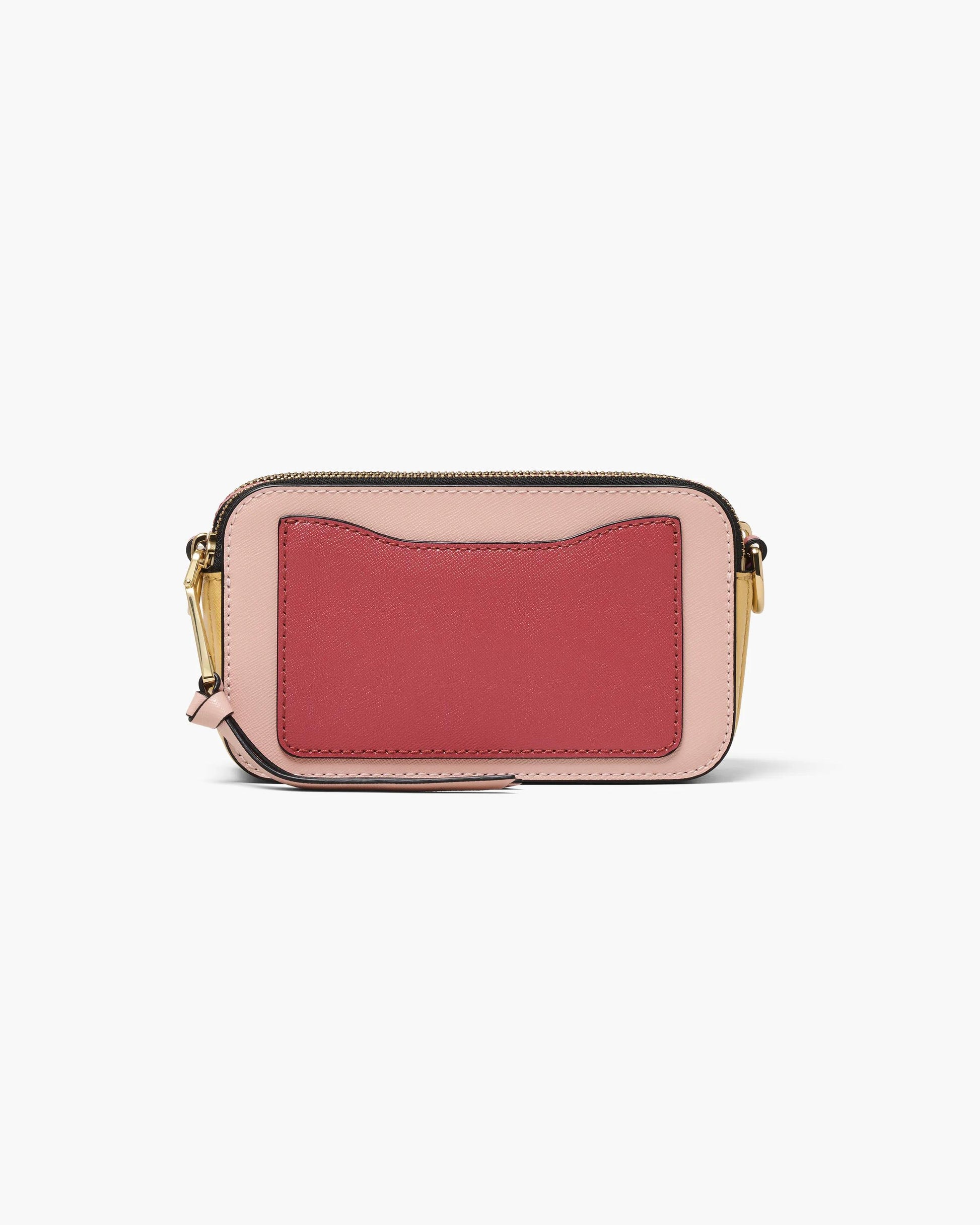 Bolsa Marc Jacobs The Colorblock Chain Snapshot, Couro Saffiano Legítimo, cor Rose Multi, vista interna | Original Exports