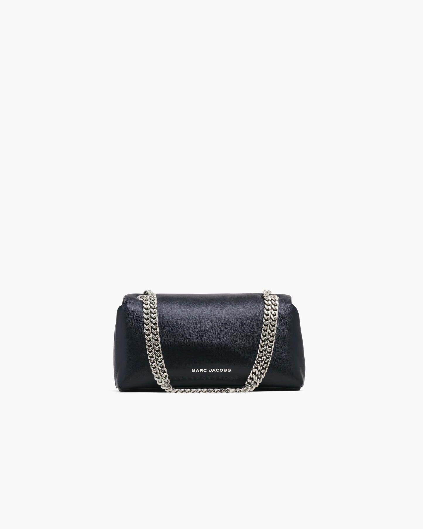 Bolsa Marc Jacobs Scene Chain Mini Bag, Couro de Carneiro, cor Preto, detalhe do material | Original Exports