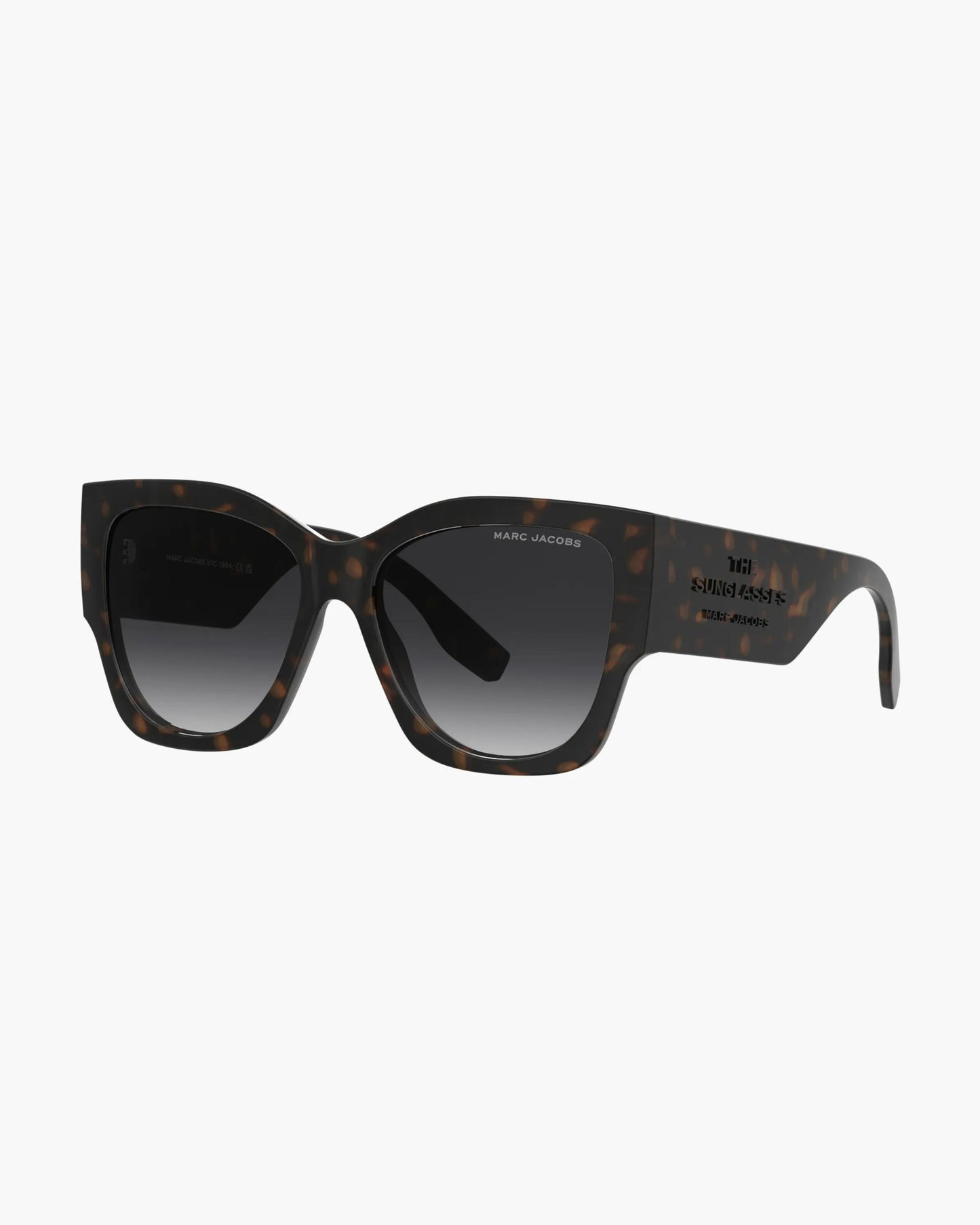 Óculos de Sol Marc Jacobs The Cat Eye Sunglasses, Poliamida Injetada, cor Havana, vista frontal | Original Exports