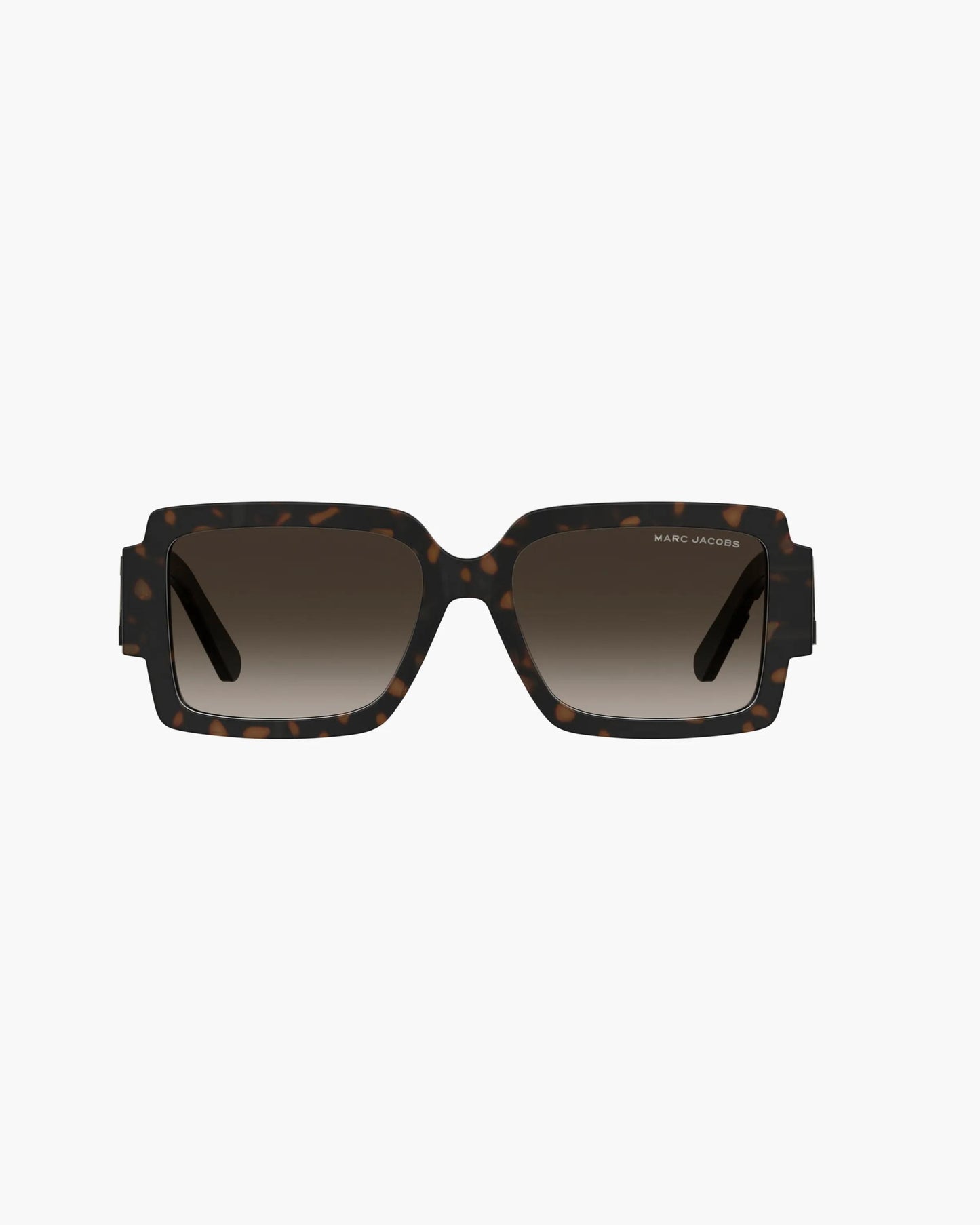 Óculos de Sol Marc Jacobs The Bold Logo Square Sunglasses, Acetato, cor Havana, vista lateral | Original Exports