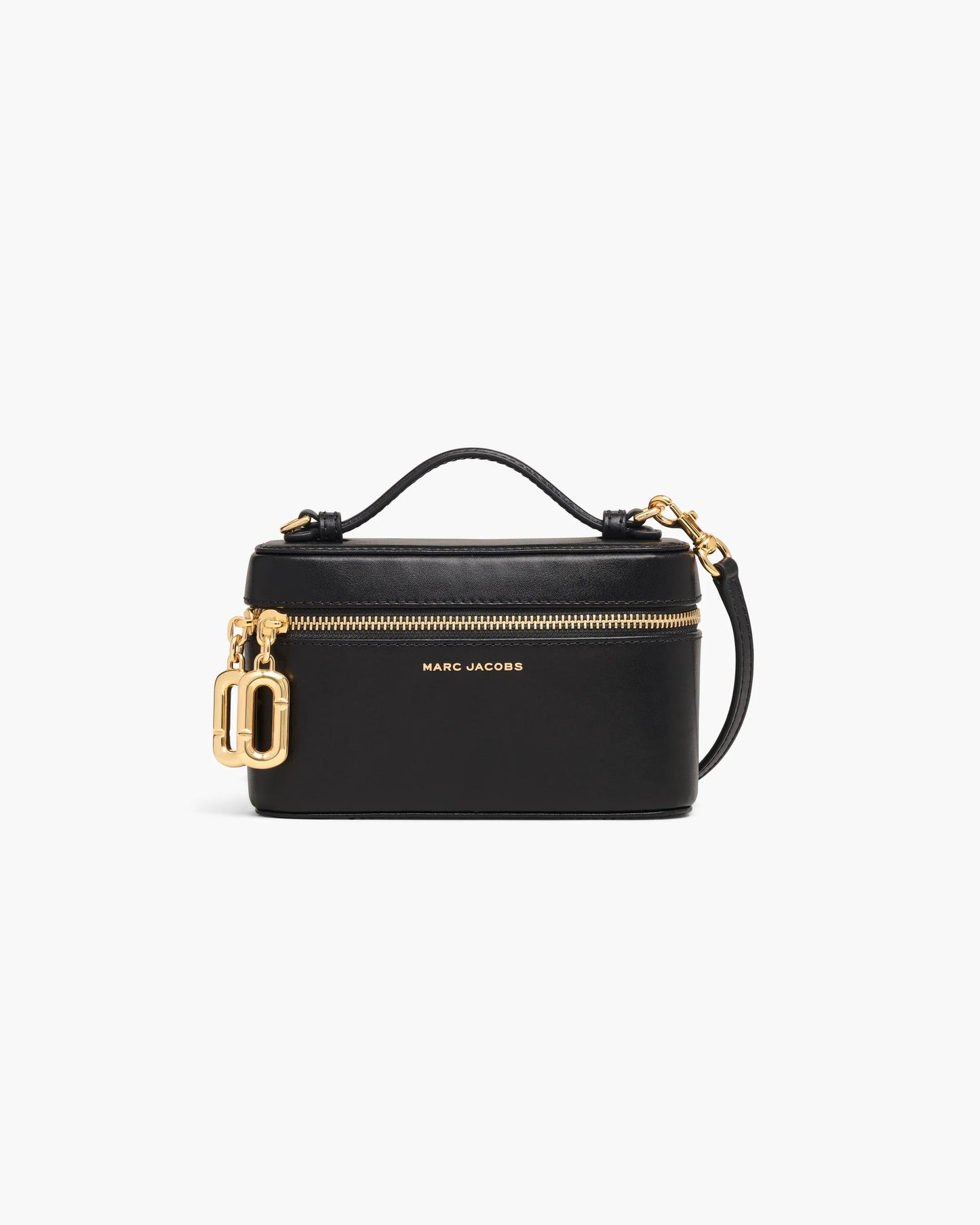 Bolsa Marc Jacobs Scene Vanity Bag, Couro Legítimo Liso, cor Preto, vista frontal | Original Exports