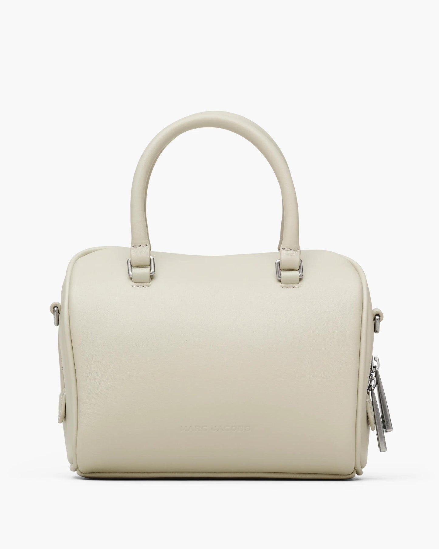 Bolsa Marc Jacobs The Mini Wave, Couro de Carneiro, cor Marfim, detalhe do material | Original Exports