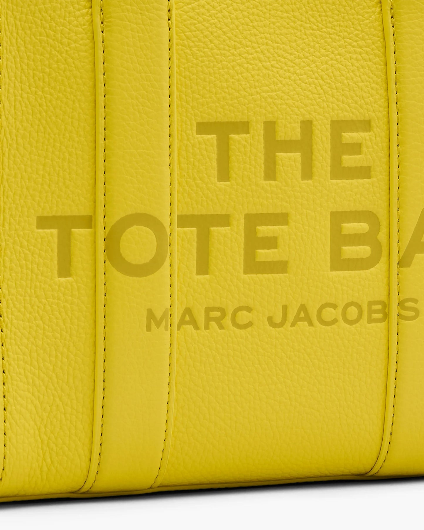 Bolsa Marc Jacobs The Leather Small Tote Bag, Couro Legítimo, cor Amarelo Margarida, vista interna | Original Exports