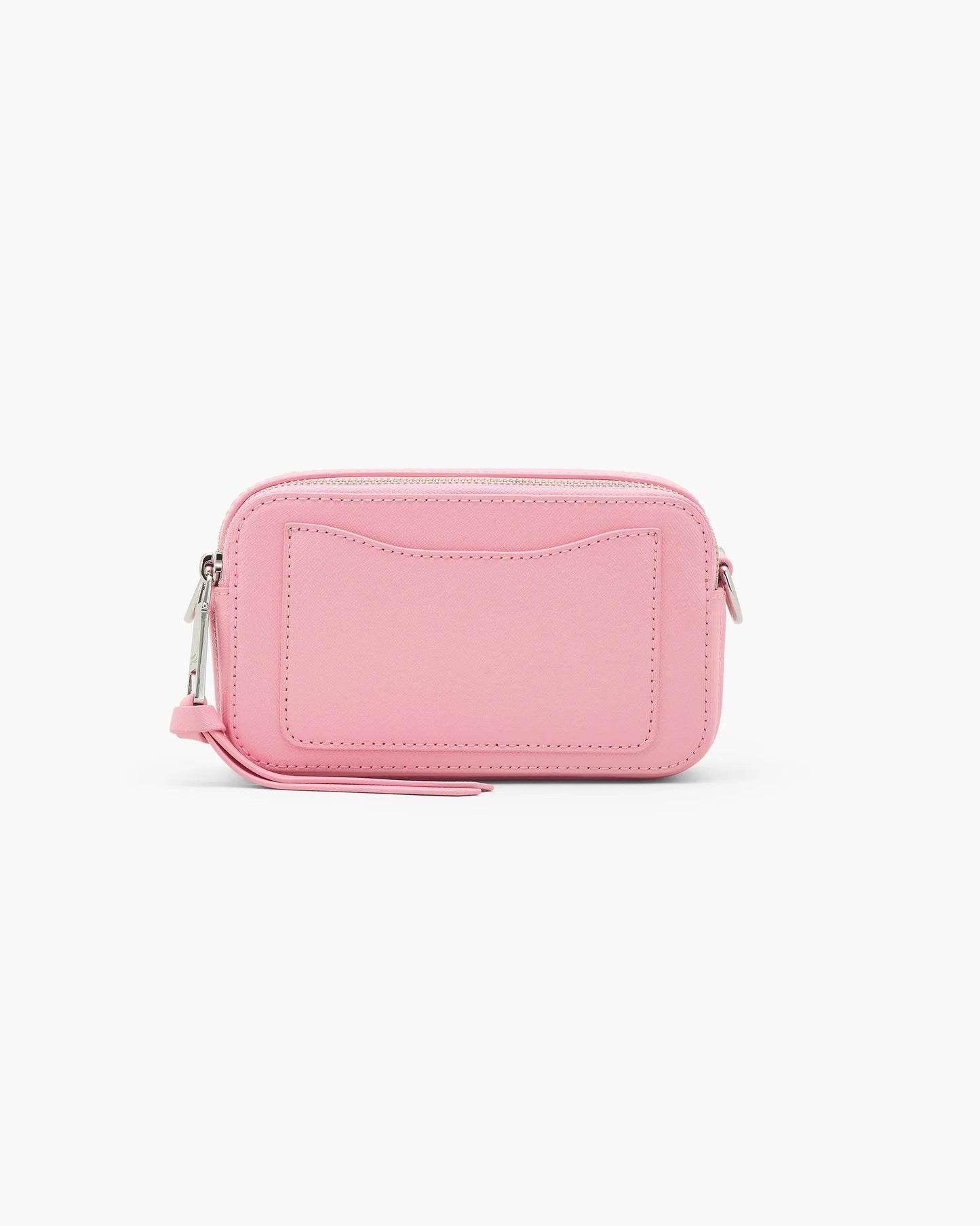 Bolsa Marc Jacobs The Snapshot, Couro Saffiano Legítimo, cor Rosa Fita, detalhe do material | Original Exports
