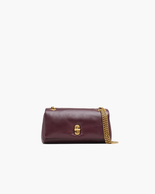 Bolsa Marc Jacobs Scene Chain Mini Bag, Couro de Carneiro, cor Vinho Tinto Escuro, vista frontal | Original Exports