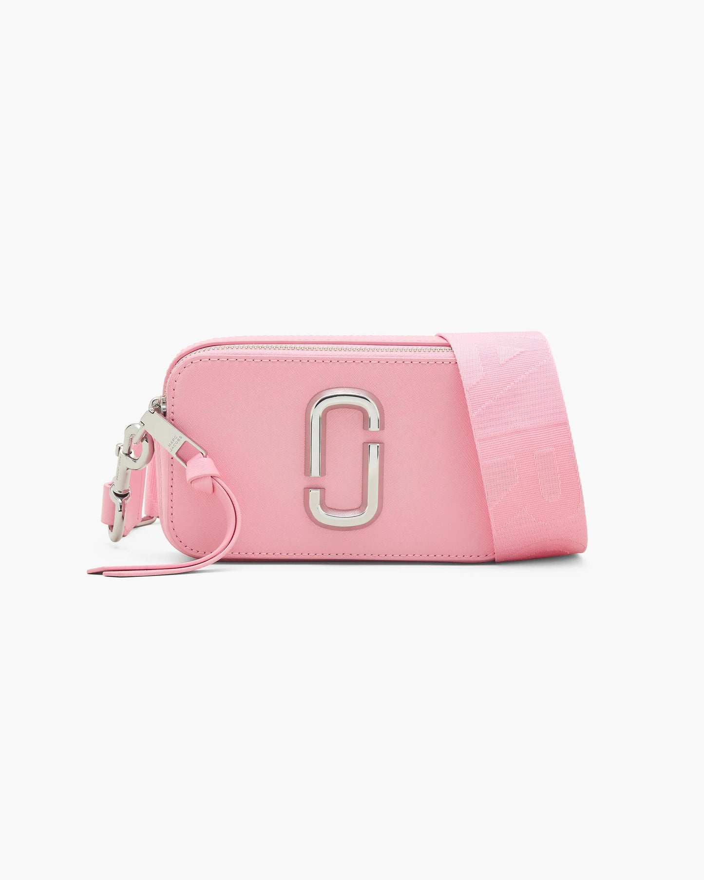 Bolsa Marc Jacobs The Snapshot, Couro Saffiano Legítimo, cor Rosa Fita, vista frontal | Original Exports