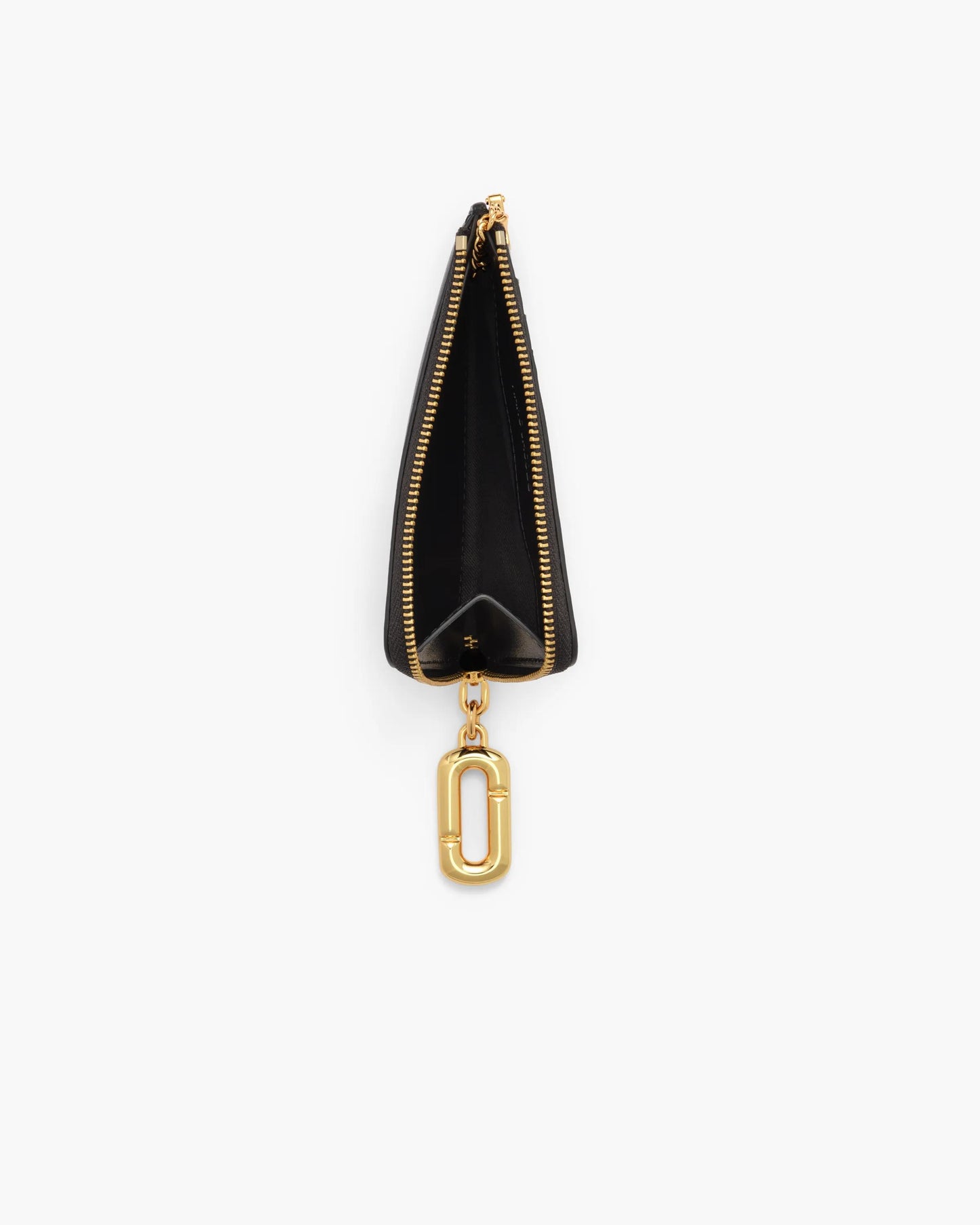Carteira Marc Jacobs Scene Top Zip Multi Wallet, Couro Legítimo Liso, cor Preto, vista lateral | Original Exports