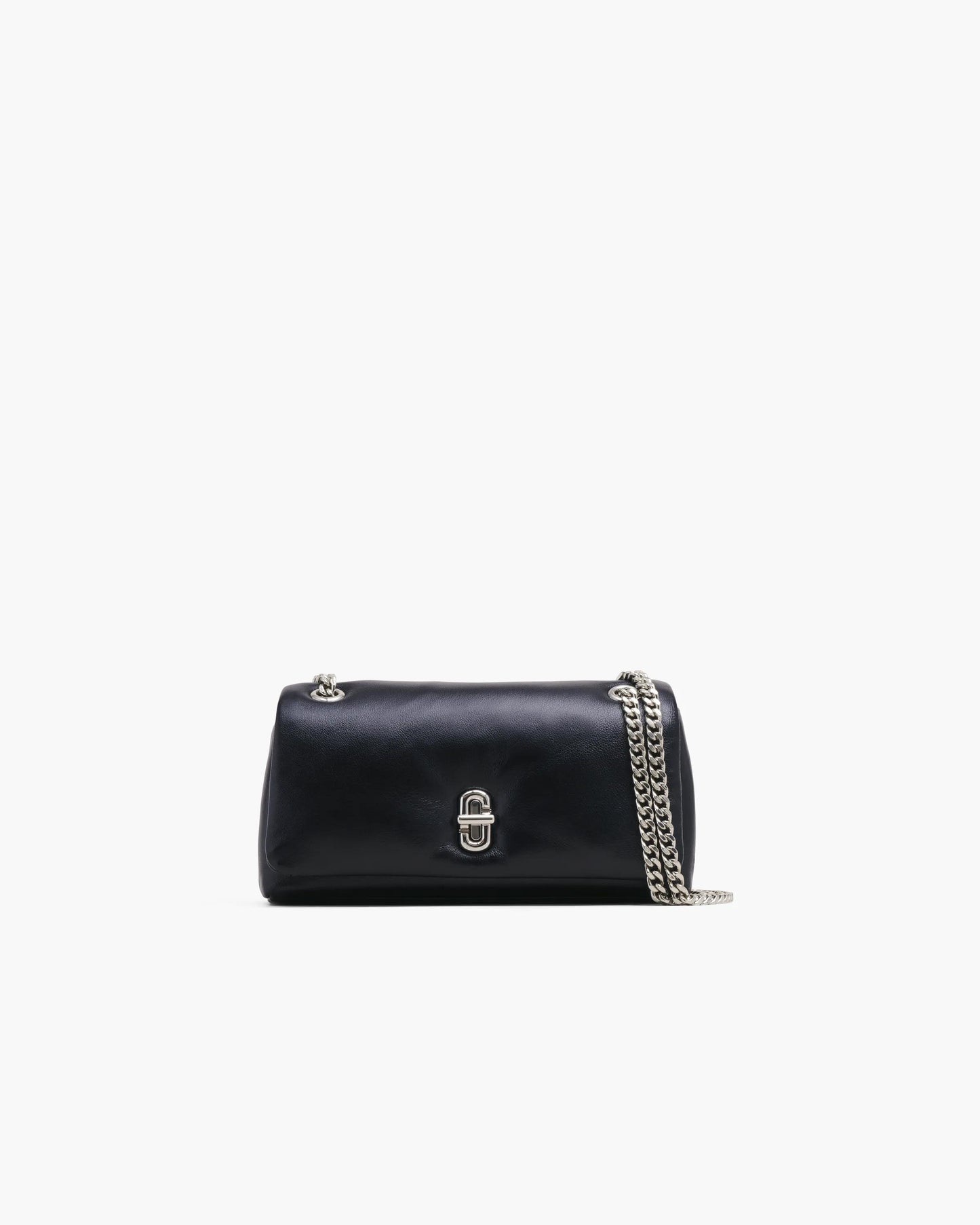 Bolsa Marc Jacobs Scene Chain Mini Bag, Couro de Carneiro, cor Preto, vista frontal | Original Exports