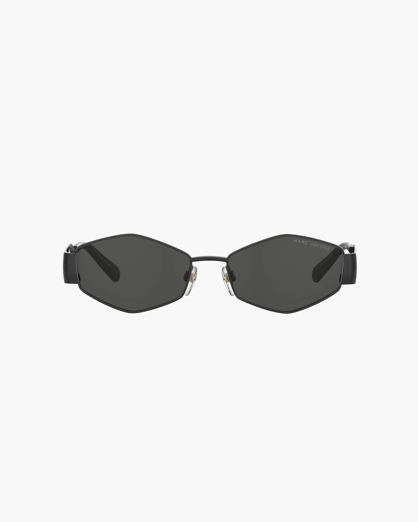 Óculos de Sol Marc Jacobs The Triangle Sunglasses, Metal, cor Preto, detalhe da haste | Original Exports