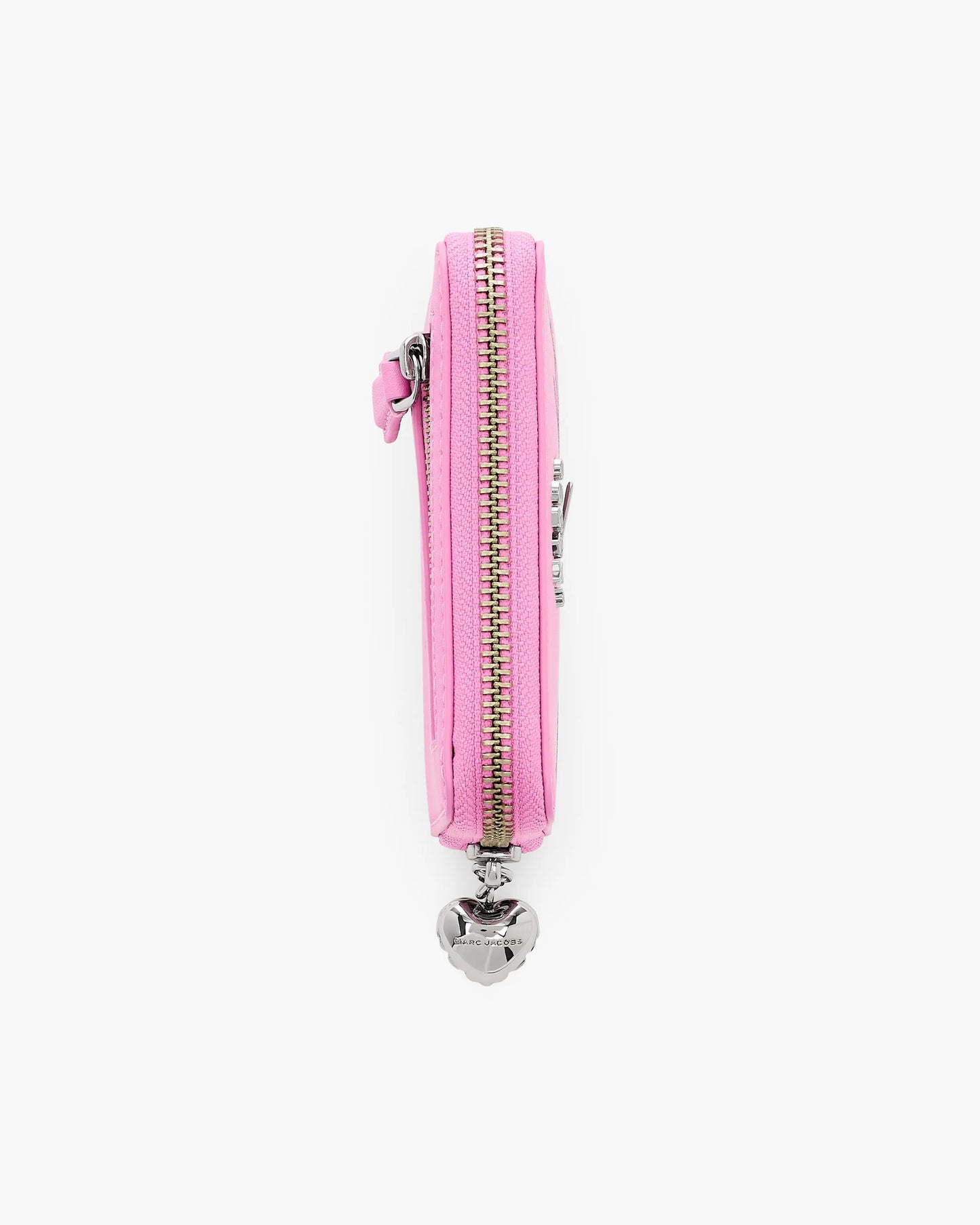 Carteira Marc Jacobs The Perfect Everyday Slim Compact Wallet, Couro Legítimo Liso, cor Rosa Prisma, vista interna | Original Exports