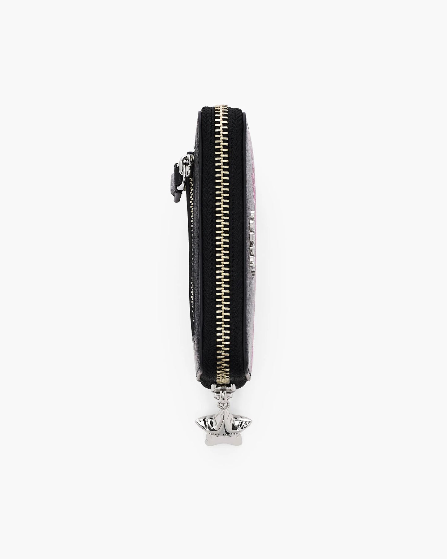 Carteira Marc Jacobs The Perfect Everyday Slim Compact Wallet, Couro Legítimo Liso, cor Preto, vista interna | Original Exports