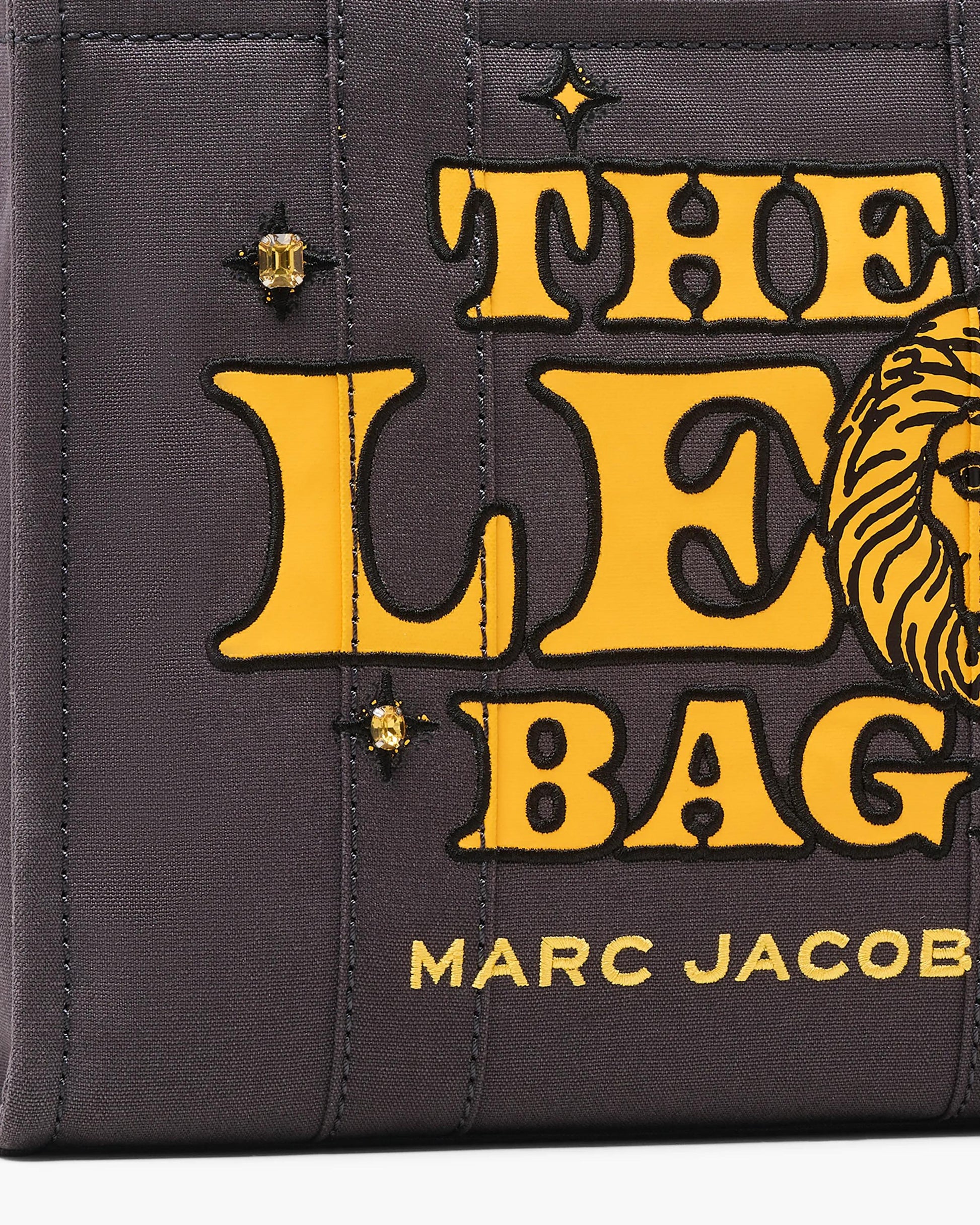 Bolsa Marc Jacobs The Zodiac Tote Bag, Lona de Algodão, cor Leão, vista interna | Original Exports