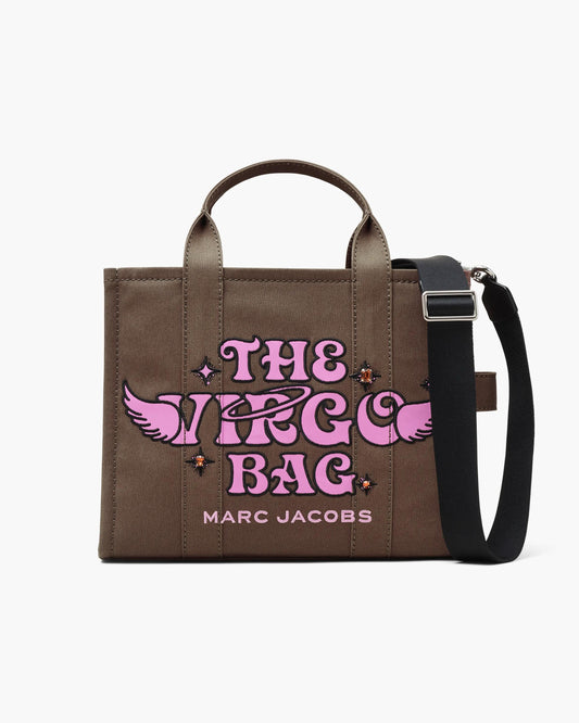 Bolsa Marc Jacobs The Zodiac Tote Bag, Lona de Algodão, cor Virgem, vista frontal | Original Exports