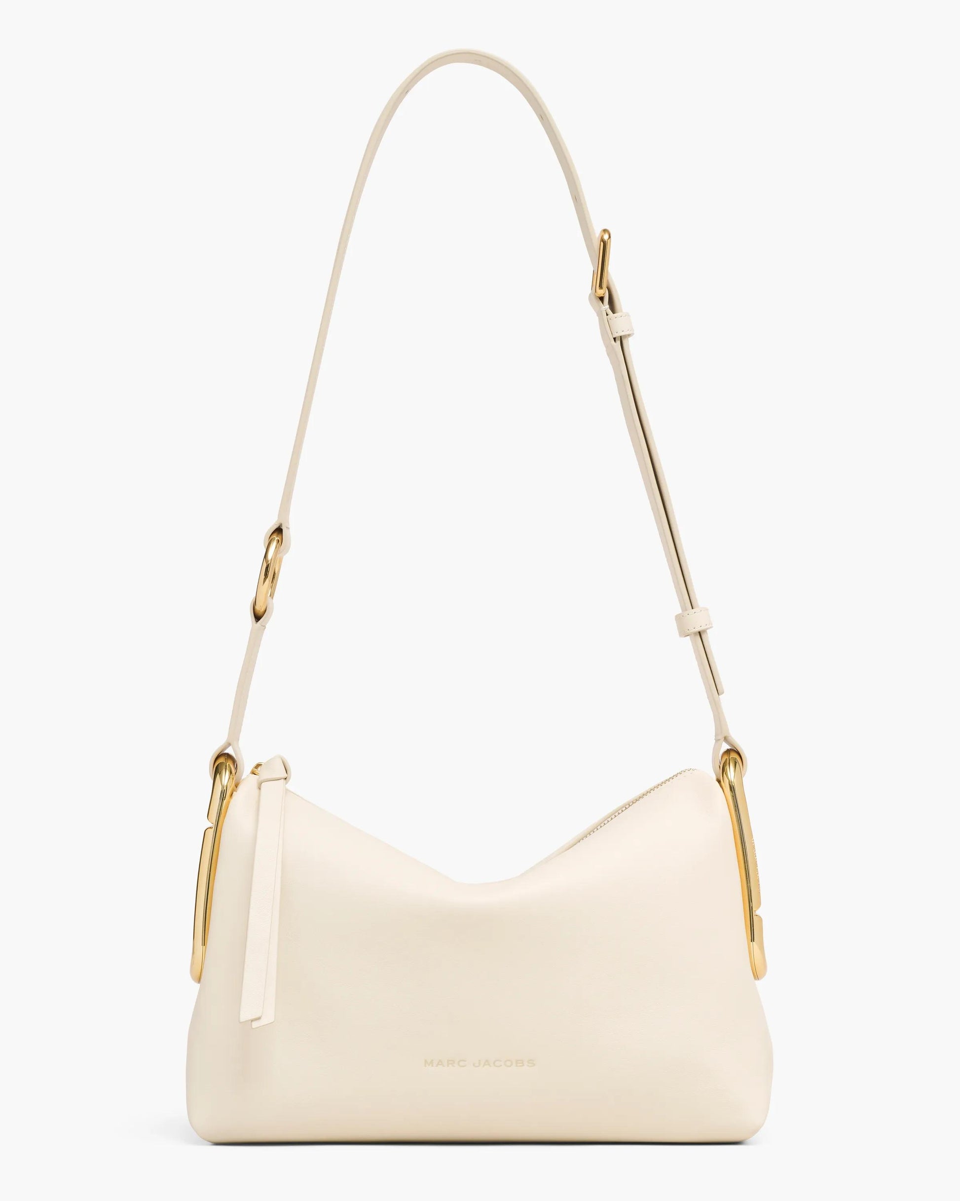 Bolsa Marc Jacobs Scene Medium Shoulder Bag, Couro Legítimo Liso, cor Branco Nuvem, vista interna | Original Exports