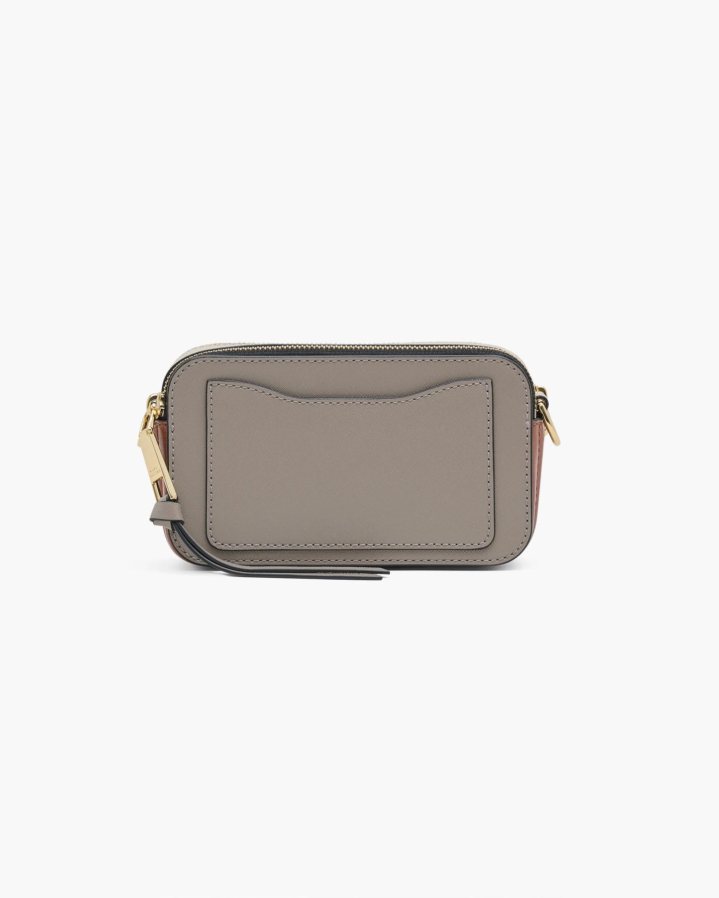 Bolsa Marc Jacobs The Snapshot Jacquard, Tecido Jacquard Estampado, cor Cimento Multicolor, detalhe do material | Original Exports