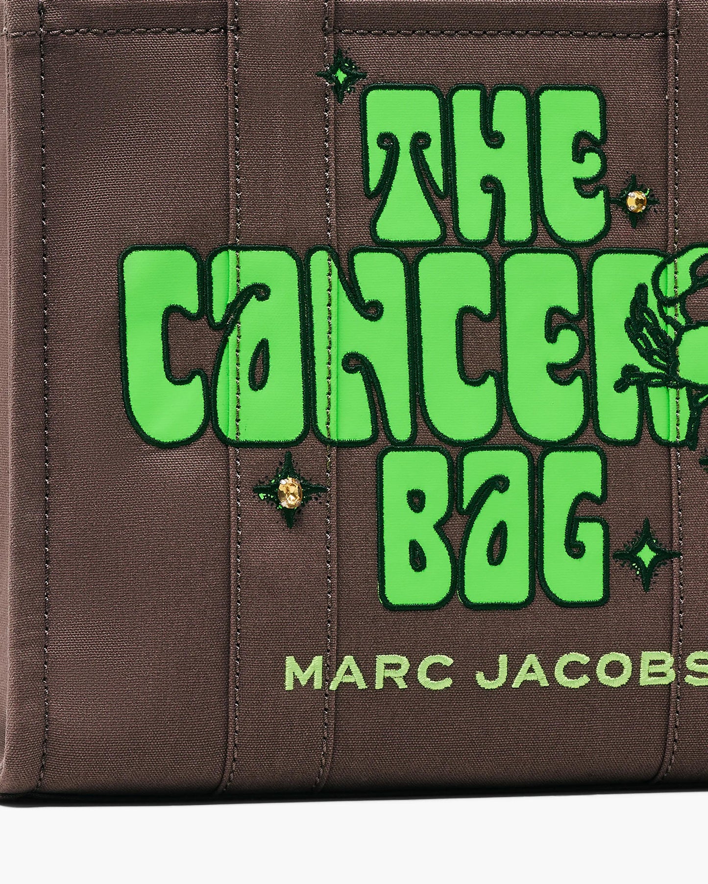 Bolsa Marc Jacobs The Zodiac Tote Bag, Lona de Algodão, cor Câncer, vista interna | Original Exports