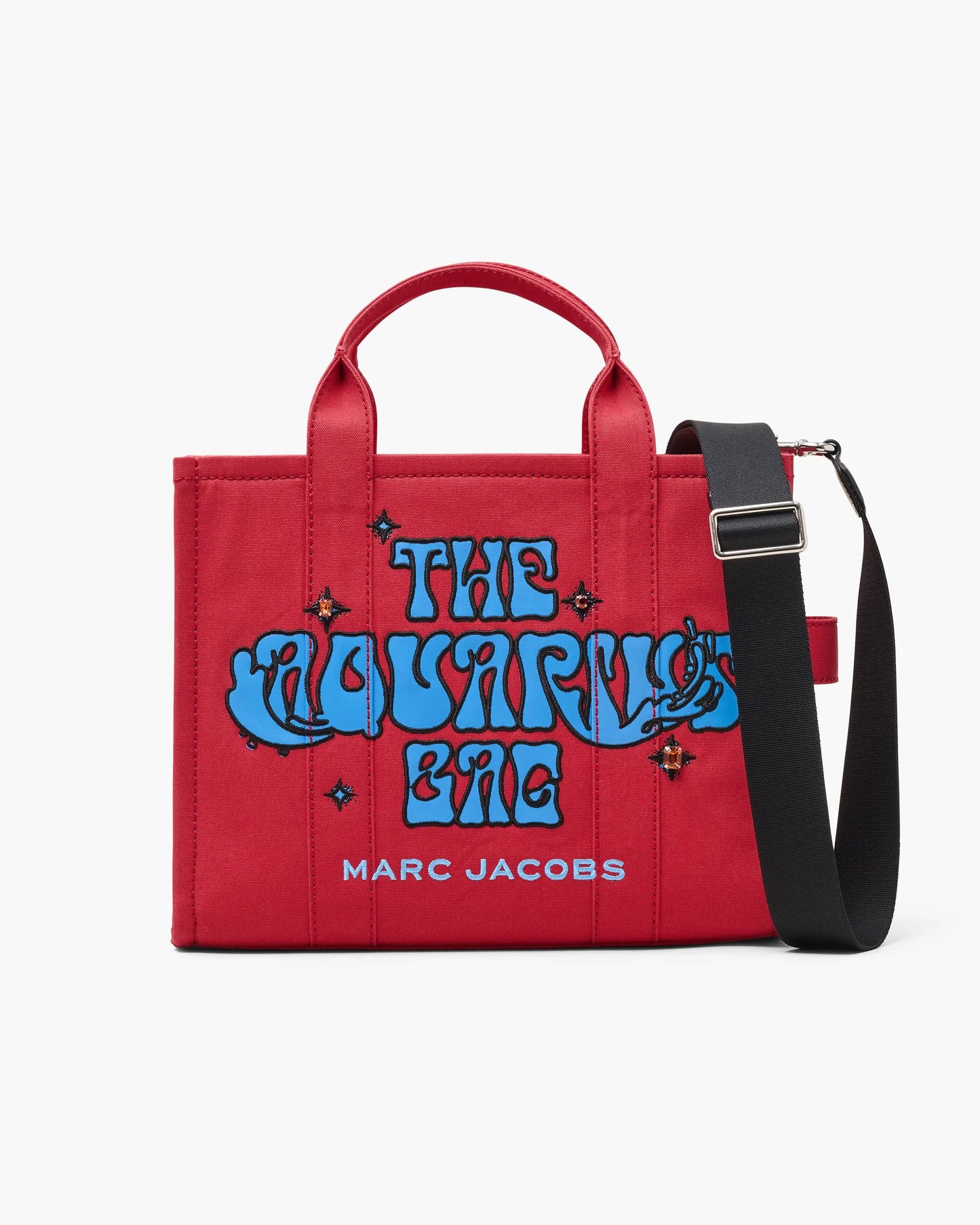 Bolsa Marc Jacobs The Zodiac Tote Bag, Lona de Algodão, cor Aquário, vista frontal | Original Exports