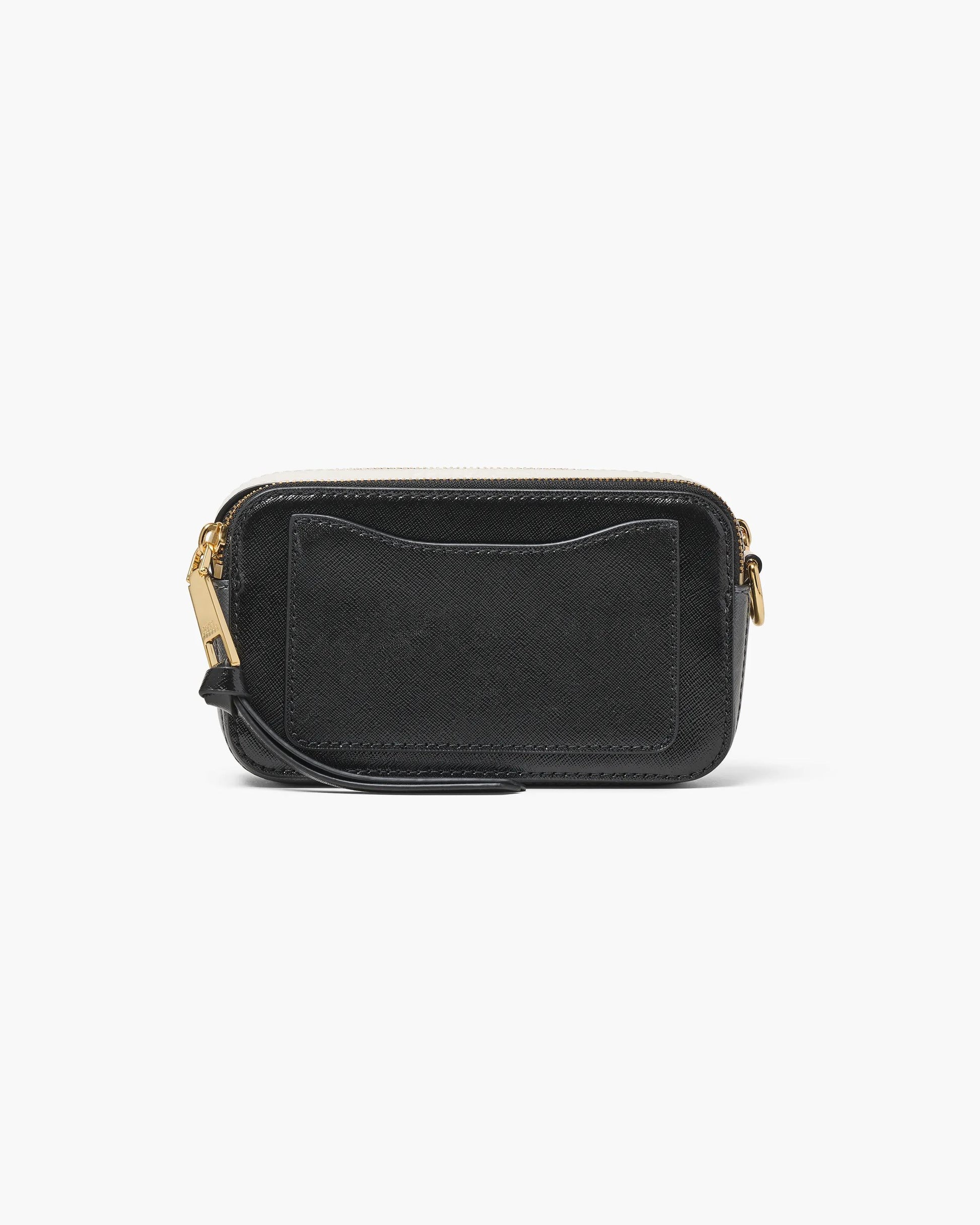 Bolsa Marc Jacobs The Colorblock Chain Snapshot, Couro Saffiano Legítimo, cor Preto Multicolor, vista interna | Original Exports