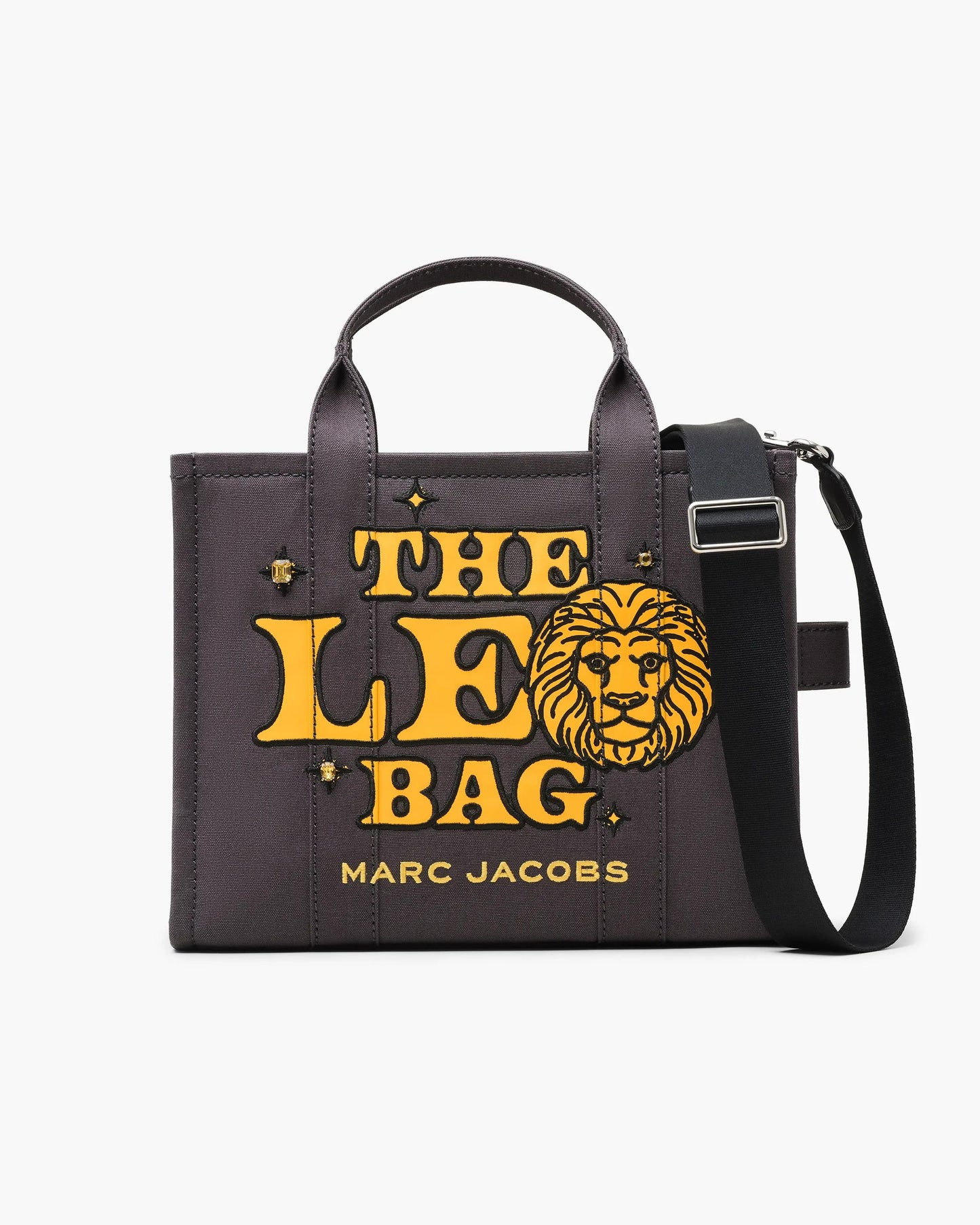 Bolsa Marc Jacobs The Zodiac Tote Bag, Lona de Algodão, cor Leão, vista frontal | Original Exports